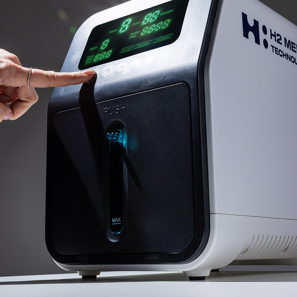 Detail generátoru H2 Medical